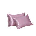 100%Polyester Silk Pillow Case Silk Custom Bedroom